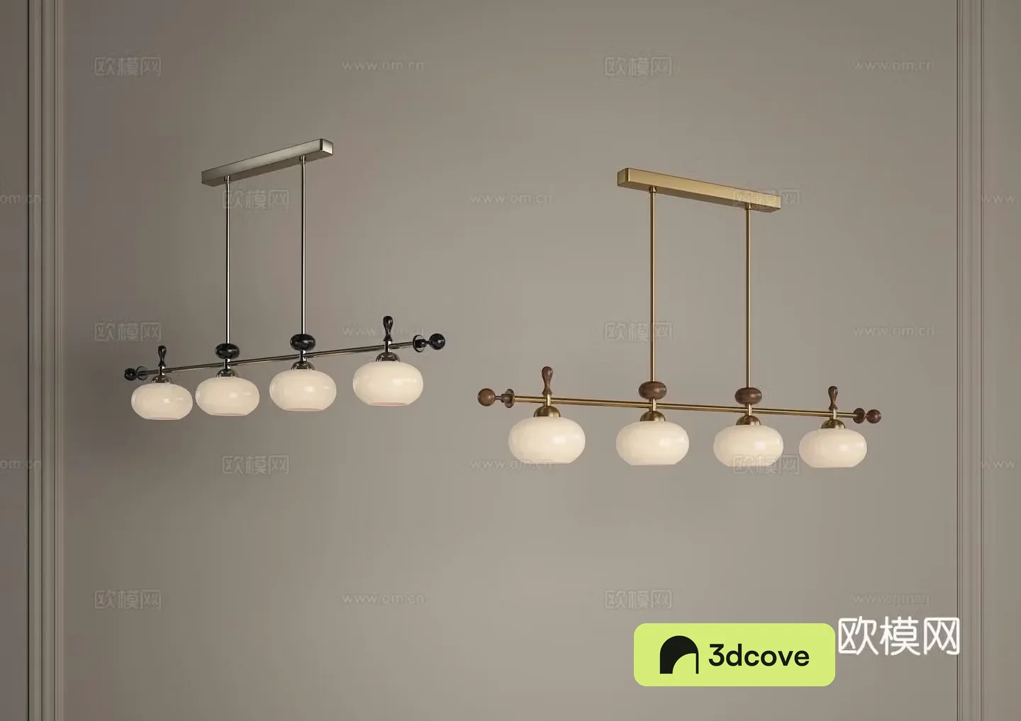 Restaurant Chandeliers Long Strip Chandeliers Middle Chandeliers One-line Chandeliers French Chandeliers Retro Chandeliers