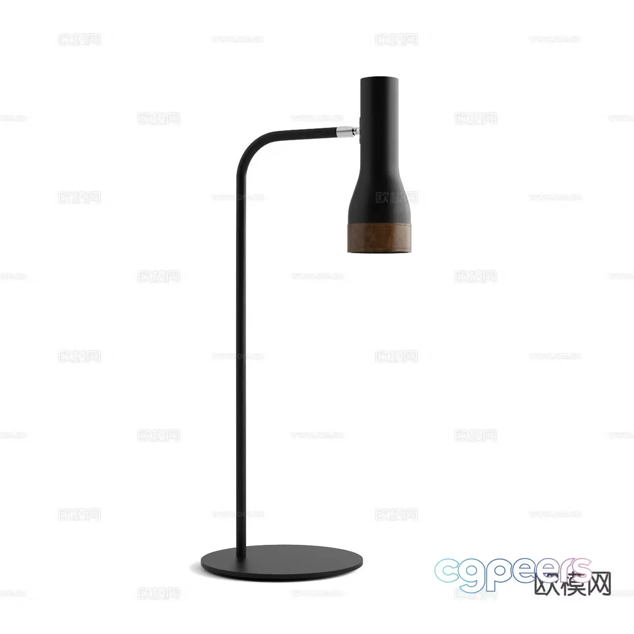 Modern desk lamp 3d model