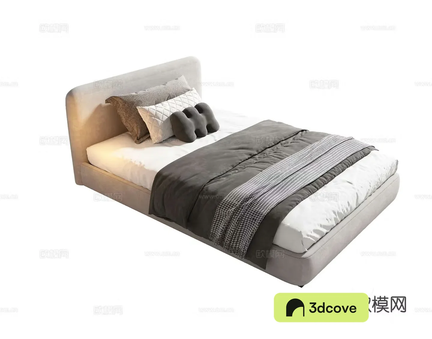 Modern single bed