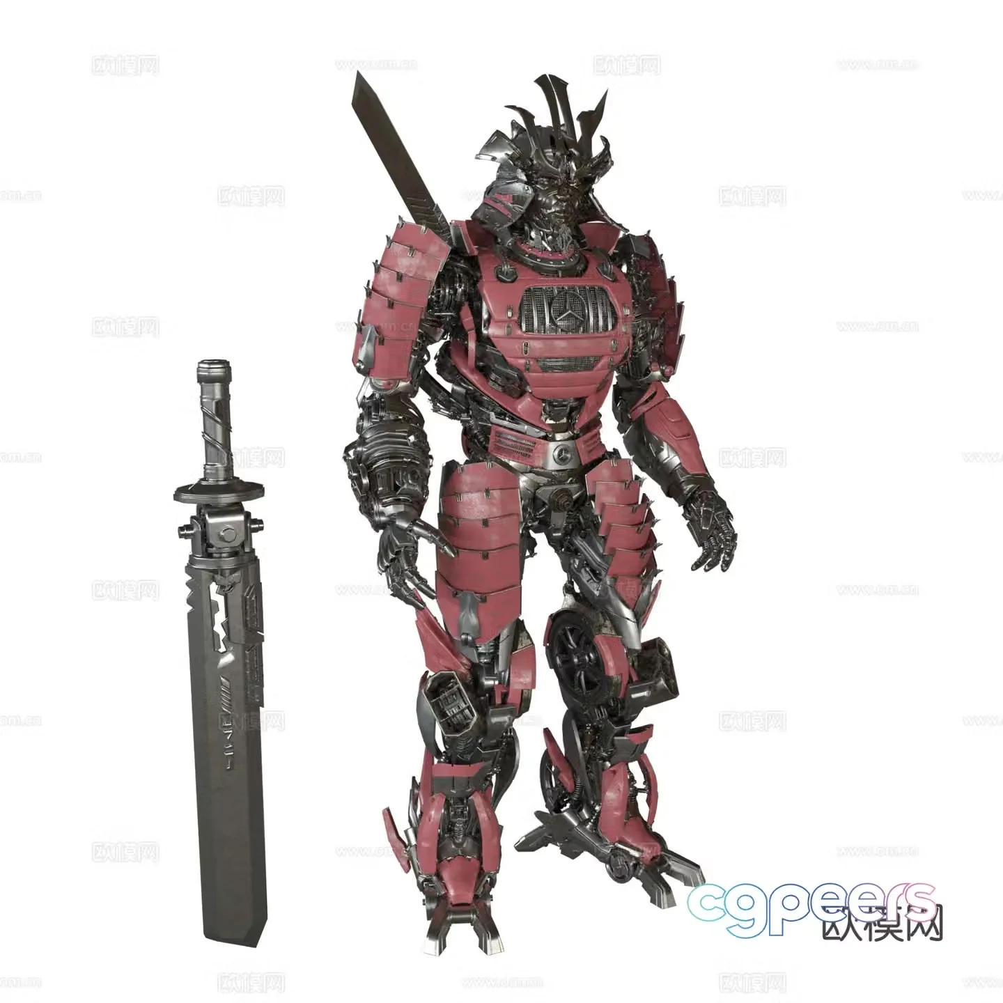 doll toy trendy robot 3d model