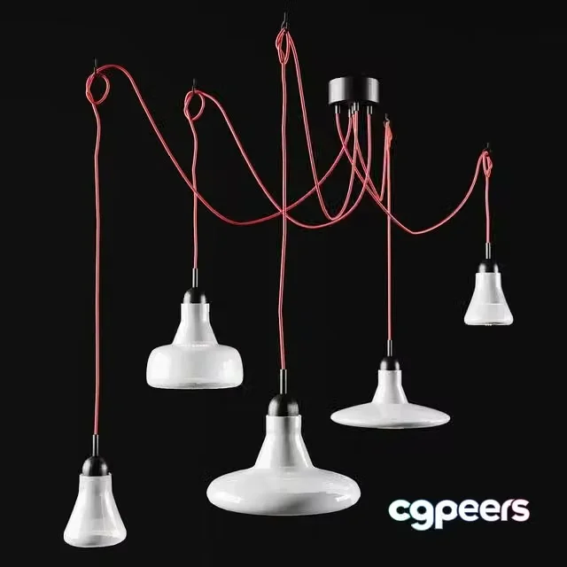 3ds Max Free – BROKIS SHADOW 5ER SET PENDANT LIGHT