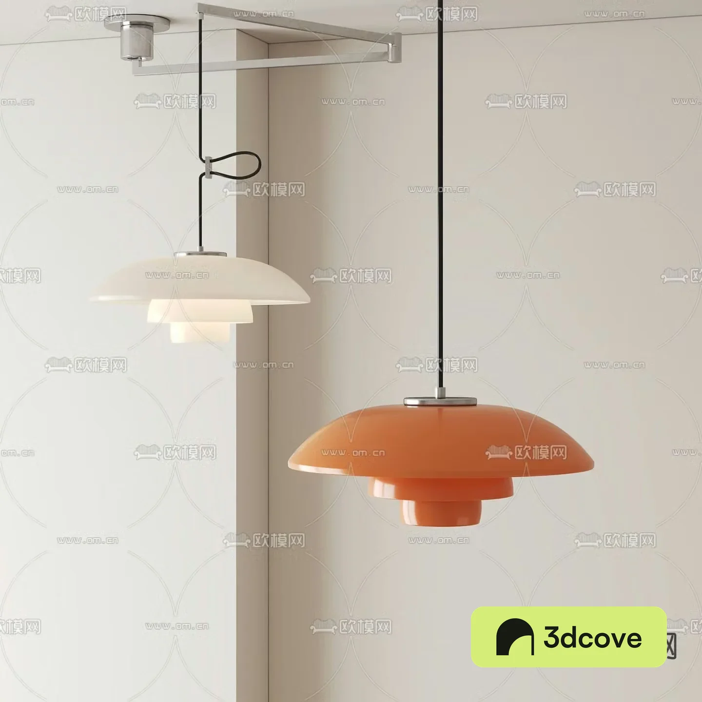 French restaurant chandelier