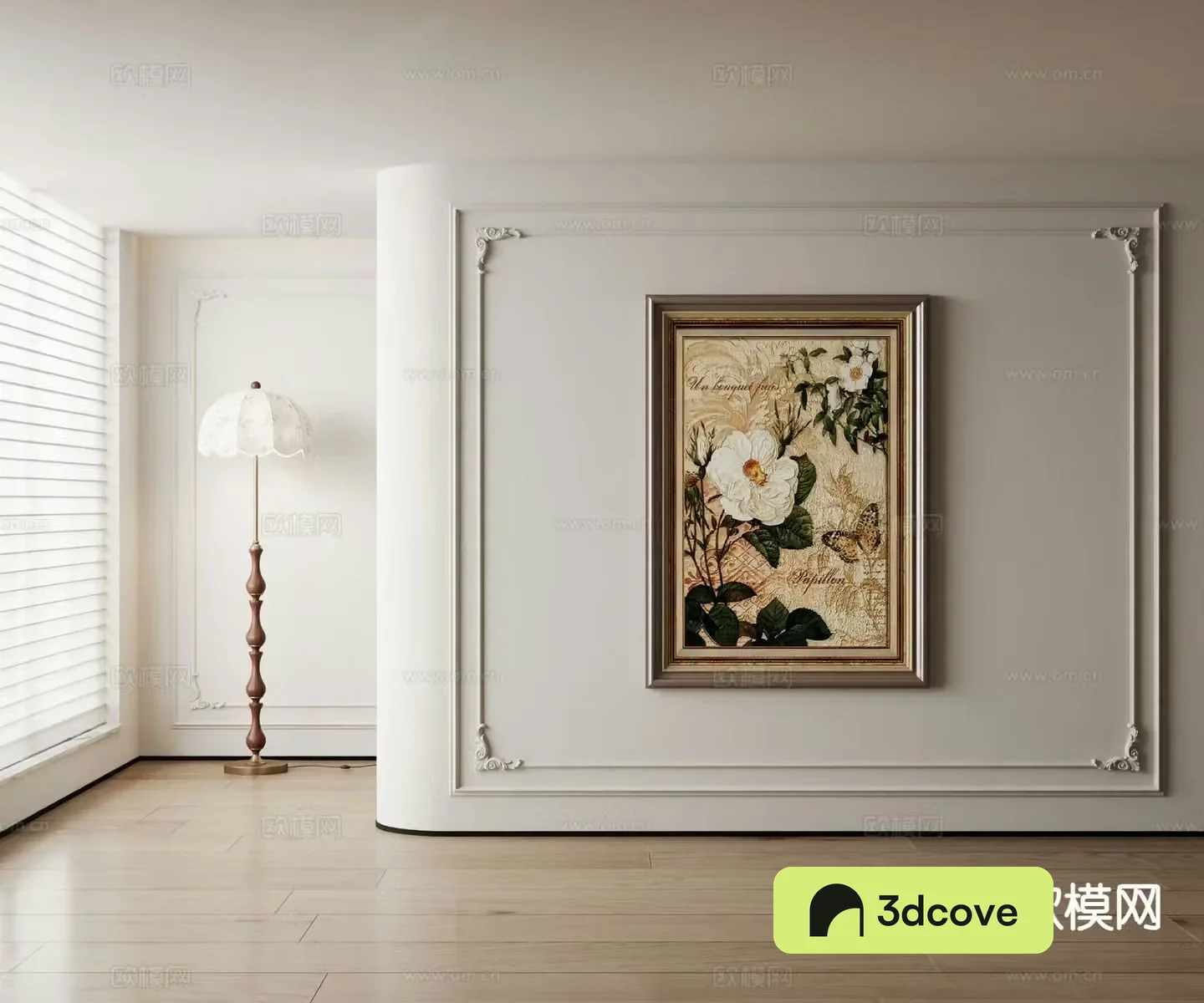 American decorative painting flower oil painting