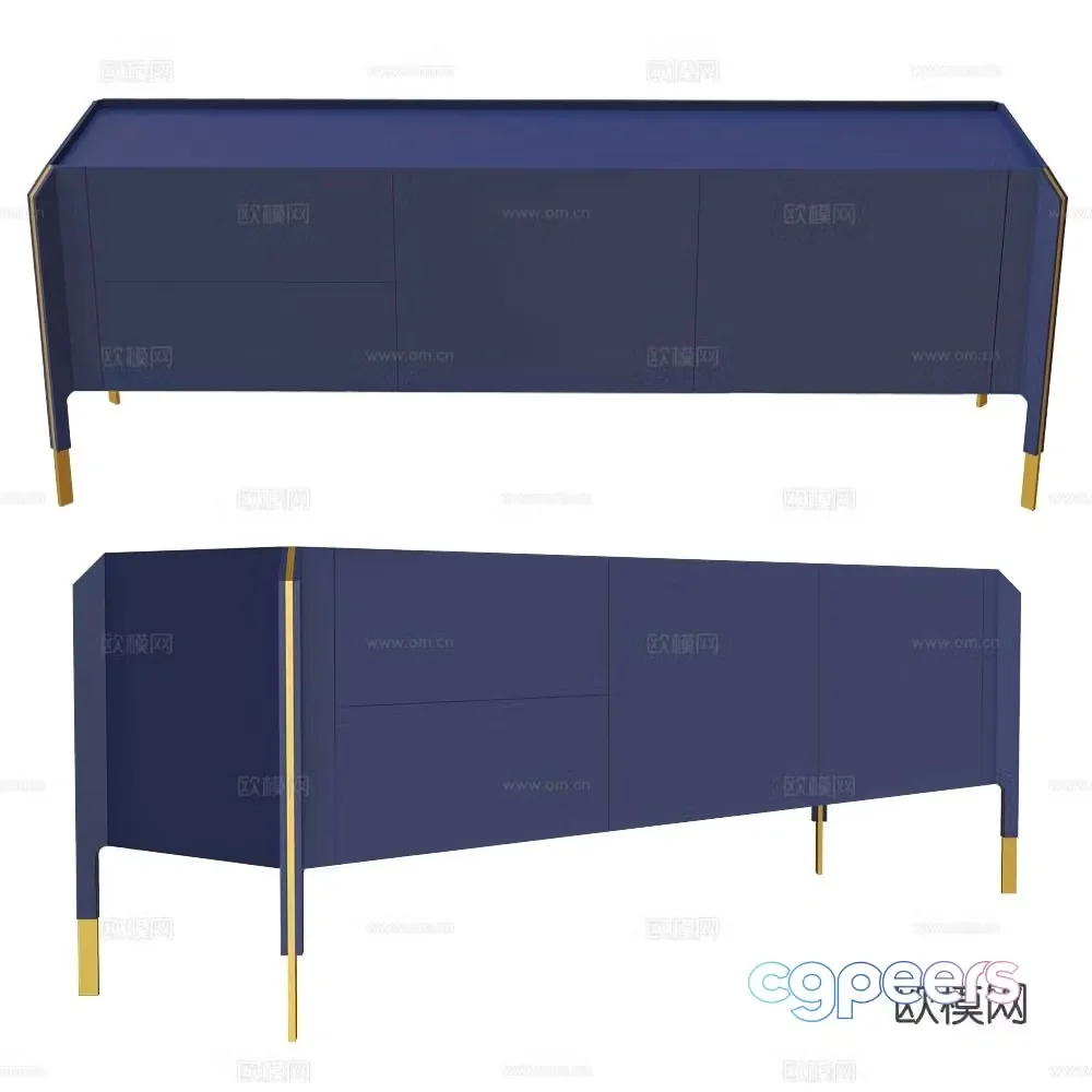 Anesis TV cabinet 3d model