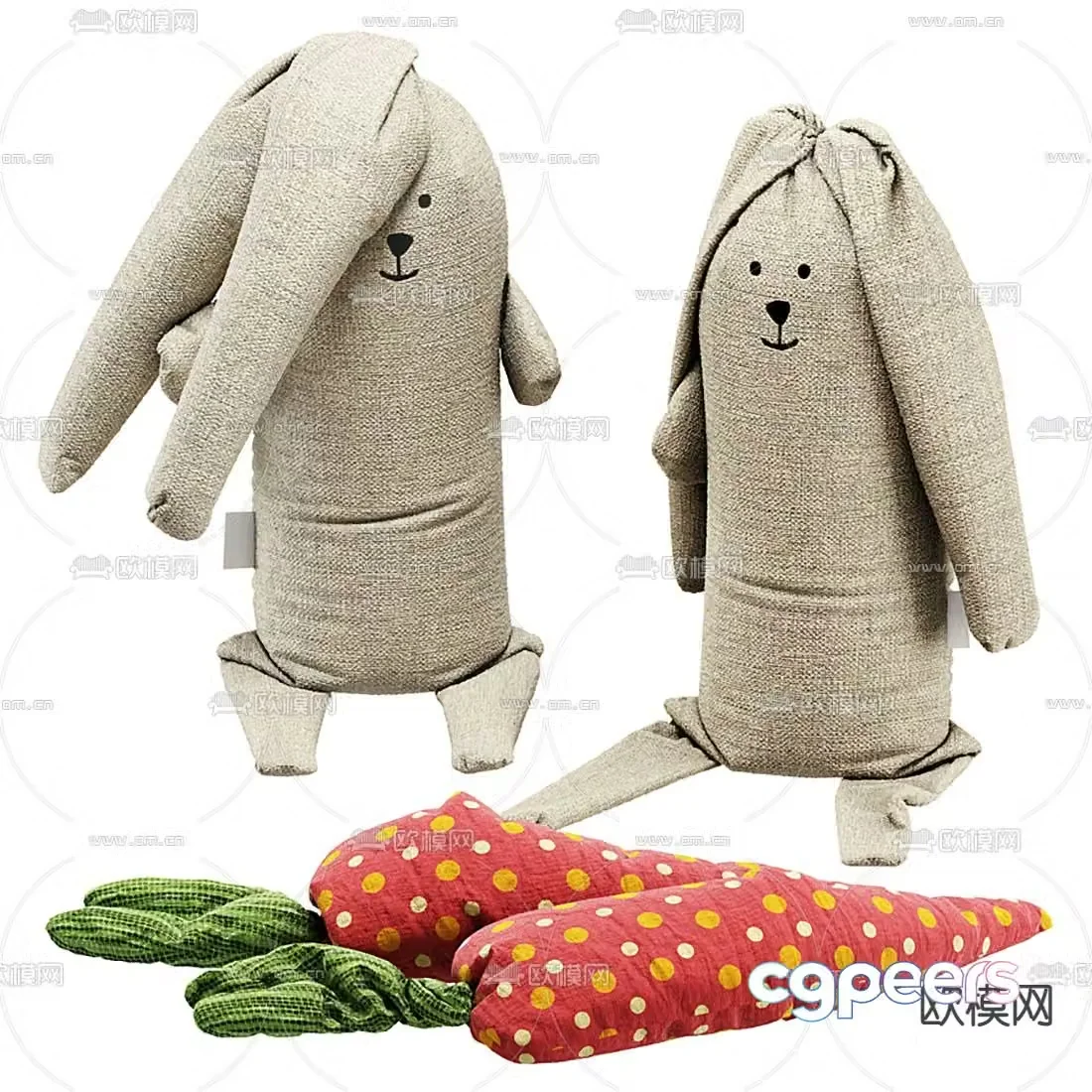 Modern children’s toy figurine 3d model