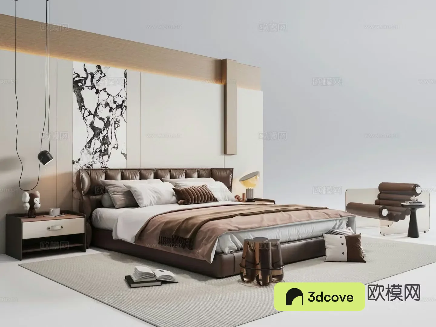 Italian double bed