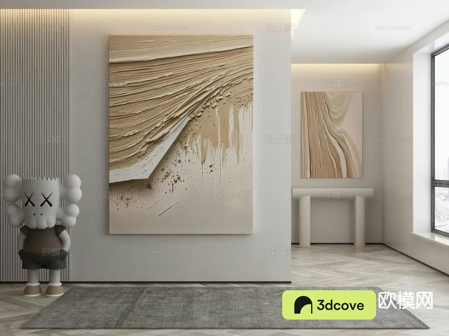 Modern decorative painting texture painting abstract painting