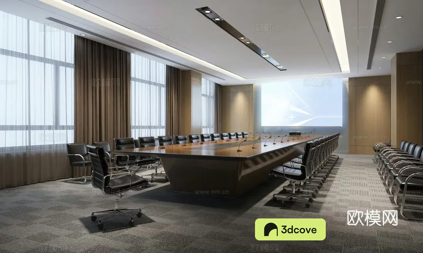 Modern conference room