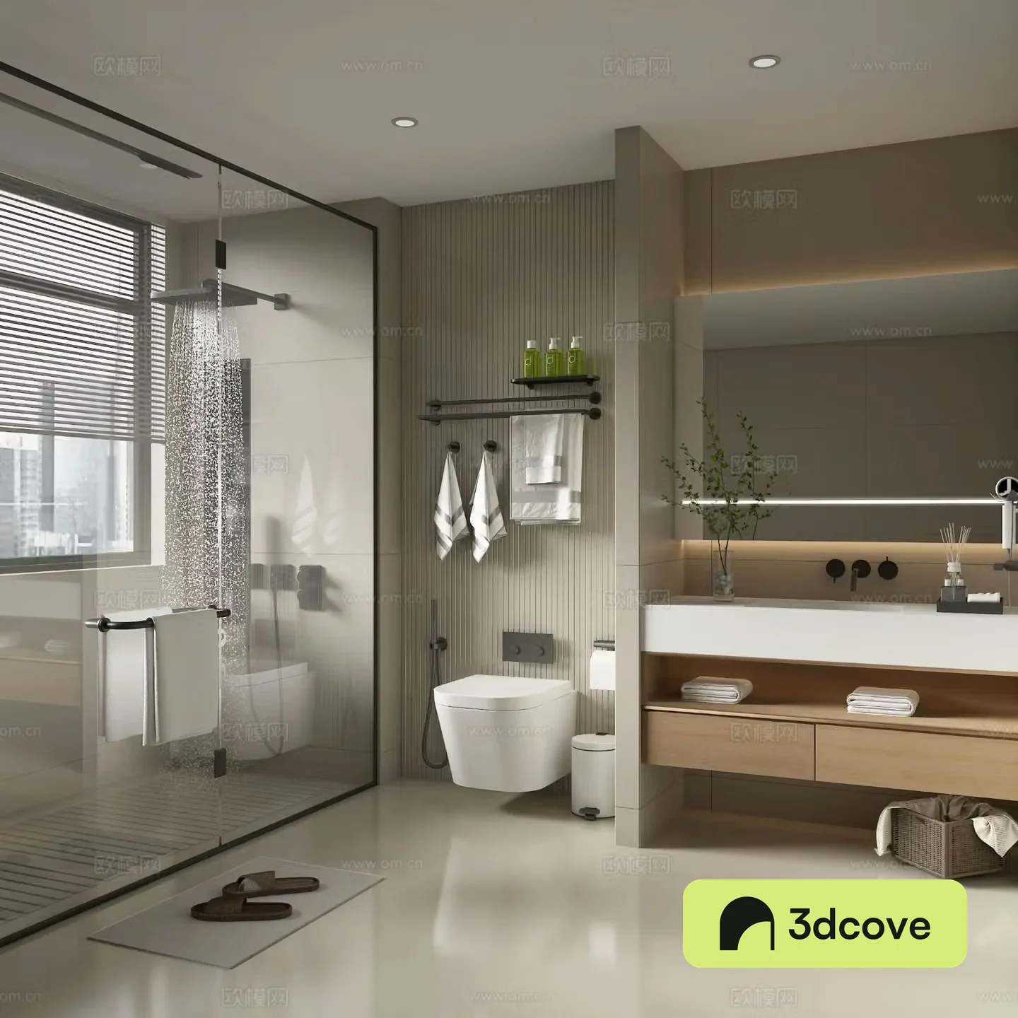 Modern bathroom
