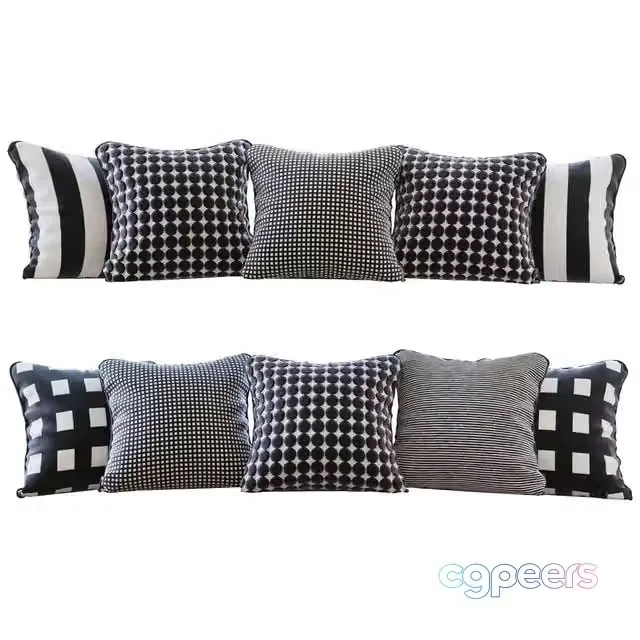 3ds Max Free – Jab Anstoetz Fabrics Fabric Pillow Set (Pillows Jab Anstoetz Fabrics 01 YOU)