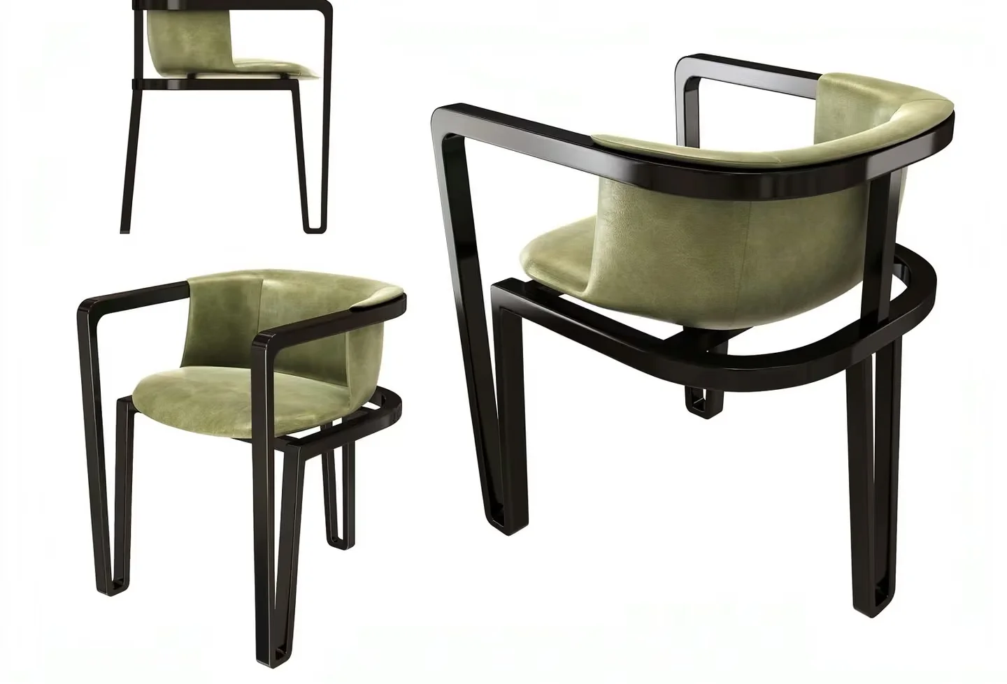 Modern Armchair 3D Model – 23237 – VRAY Render
