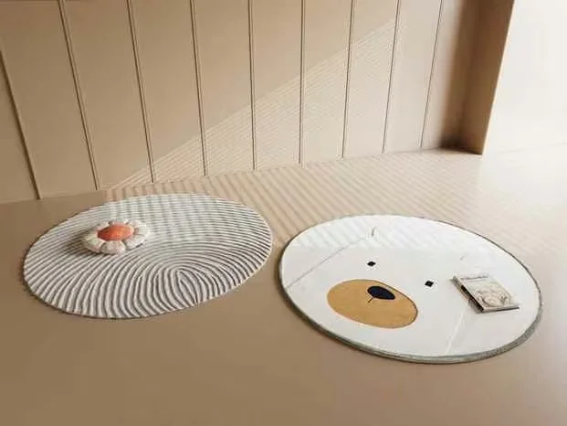 A Pair Of Round Rugs 3D Model – 11010 – CORONA Render