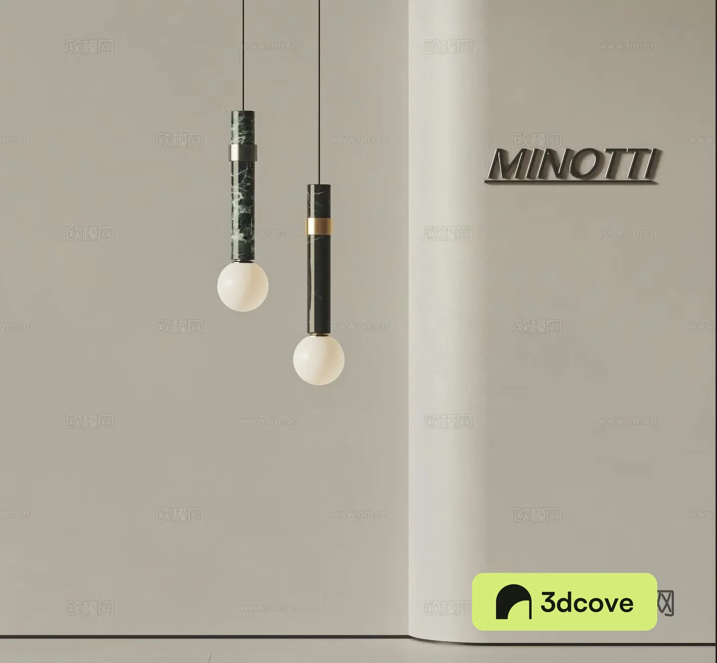 MINOTTI modern chandelier