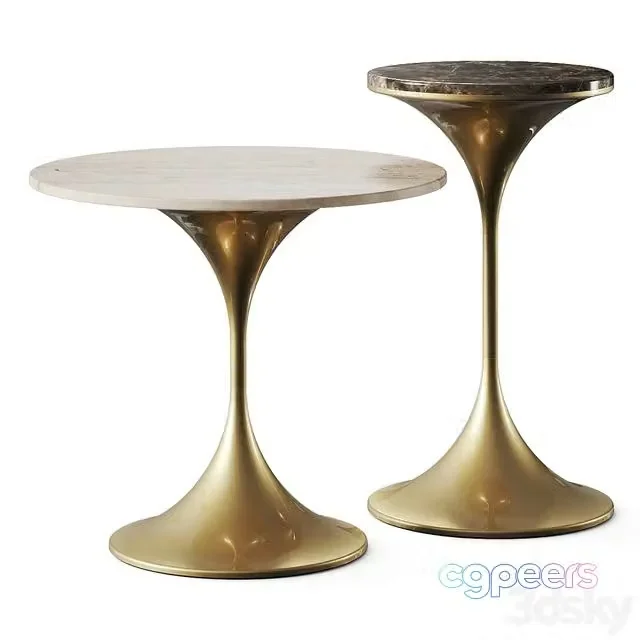 3ds Max Free – Ghidini Dapertutto Side Tables