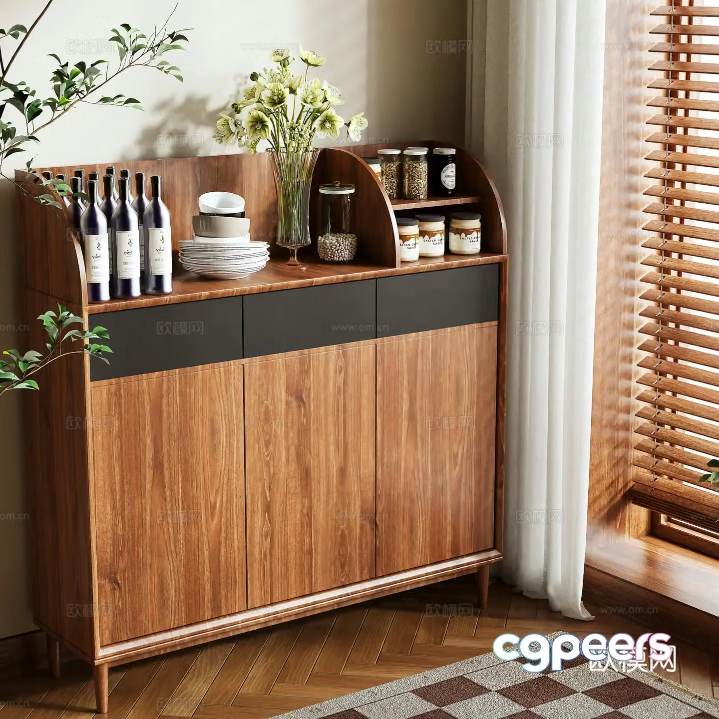 Sideboard 3D Model