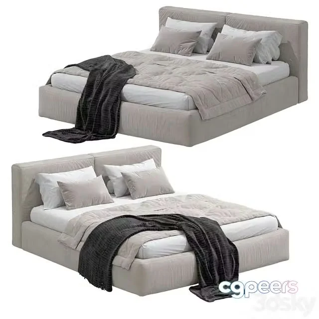 3ds Max Free – Beverly Bed