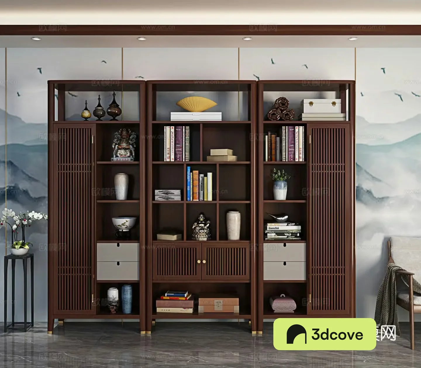 Chinese bookcase