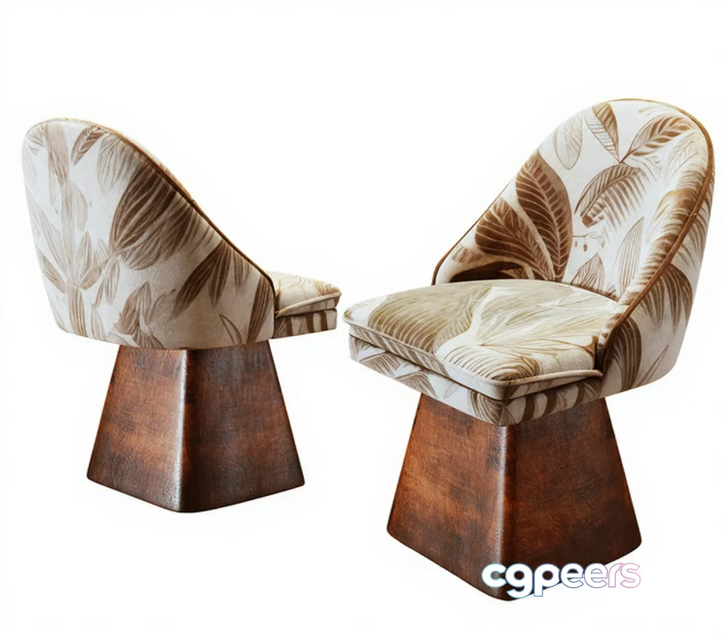 Modern Tropical Chairs 3D Model – 4027 – VRAY Render