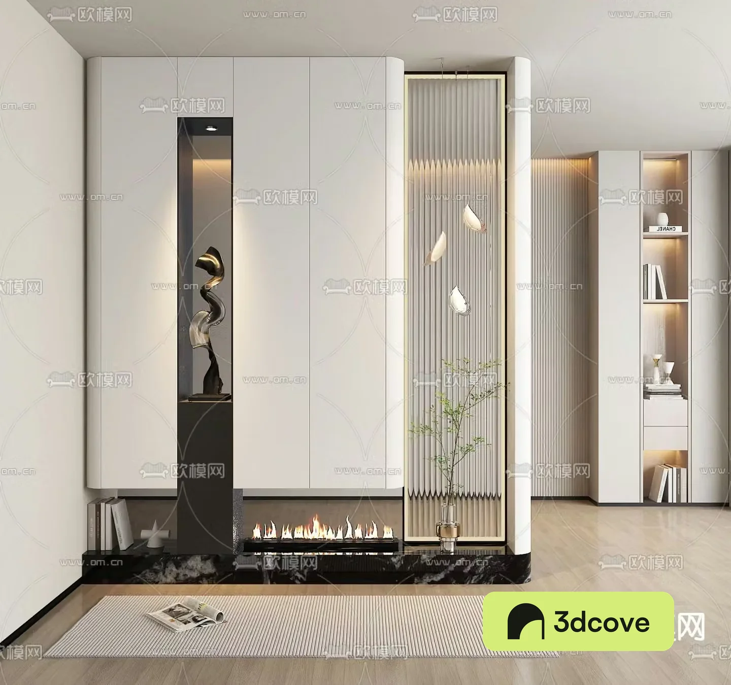 Entrance shoe cabinet