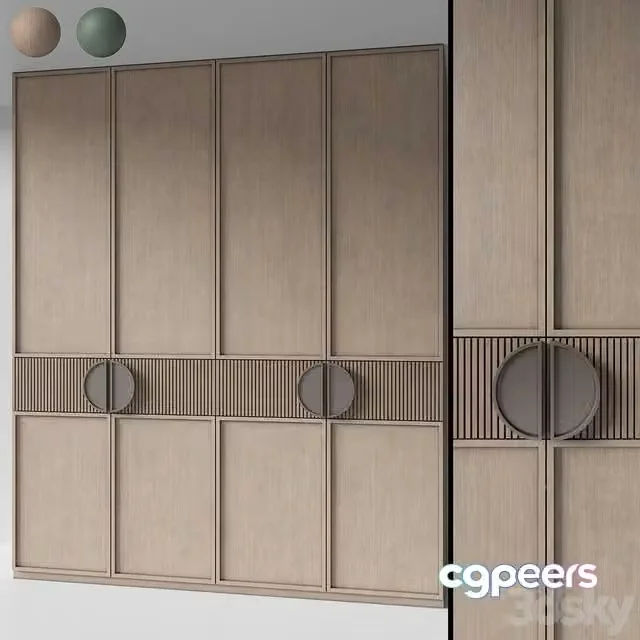 3ds Max Free – Modern wardrobe 14