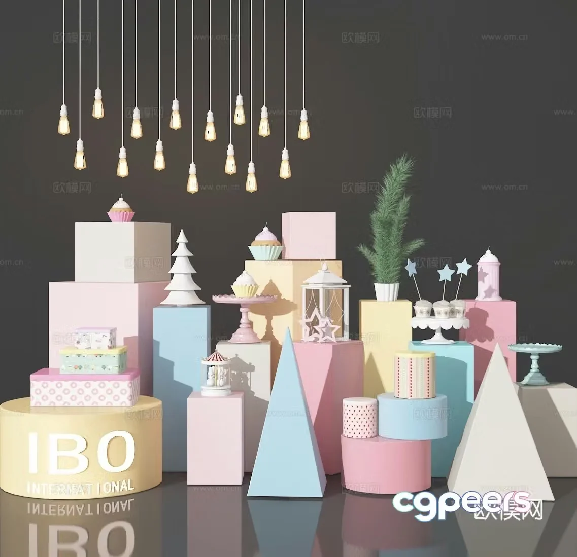 Commercial presentation 3D model