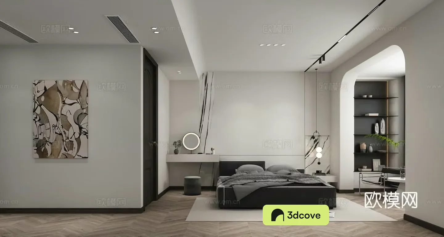 Modern bedroom