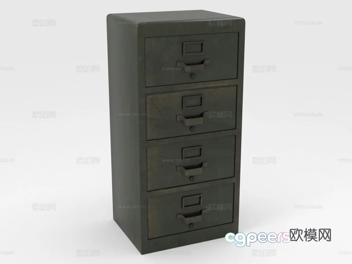 File cabinet chest of drawers storage cabinet cabinet 3d model