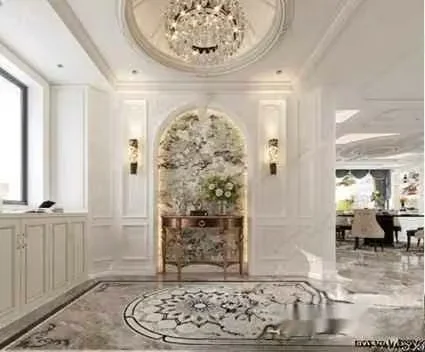 A White Elegant Hallway 3D Model – 7965 – CORONA Render