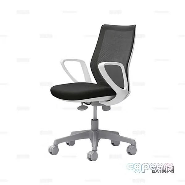 Swivel chair office chair 3d model