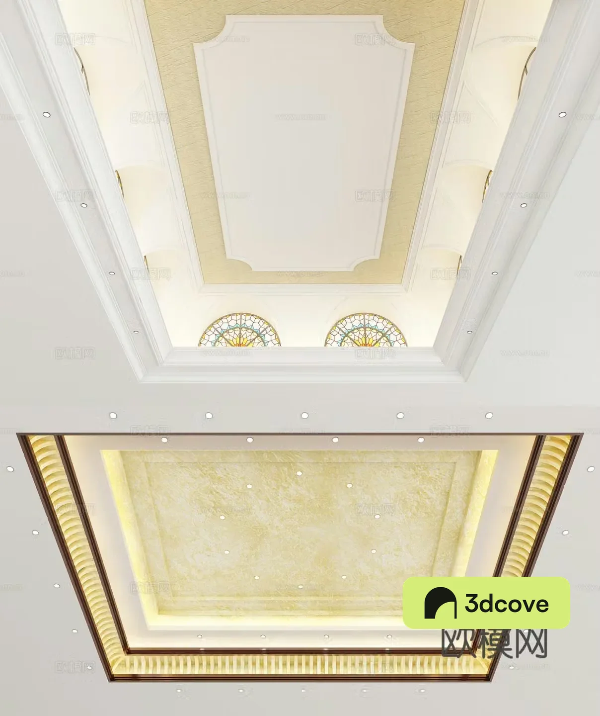 European style ceiling