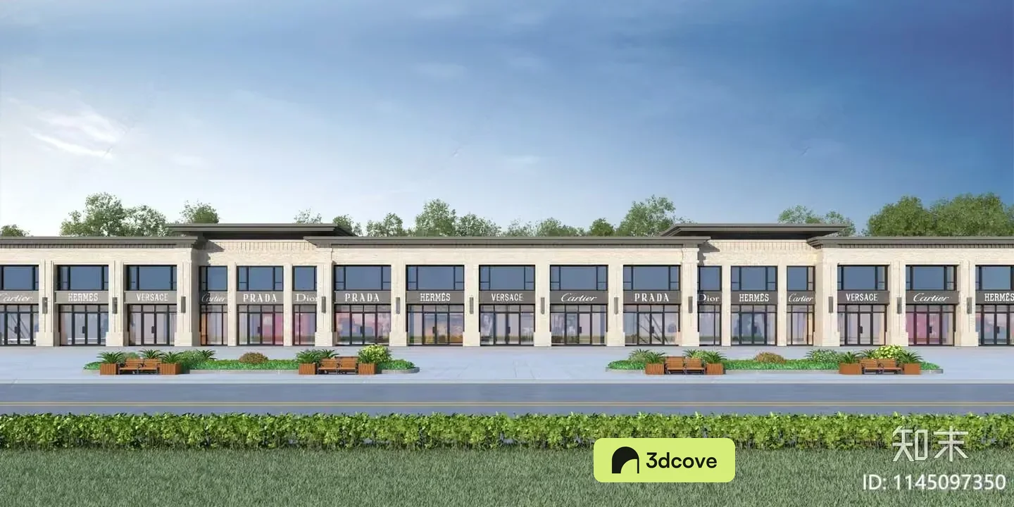 A Building With Storefronts