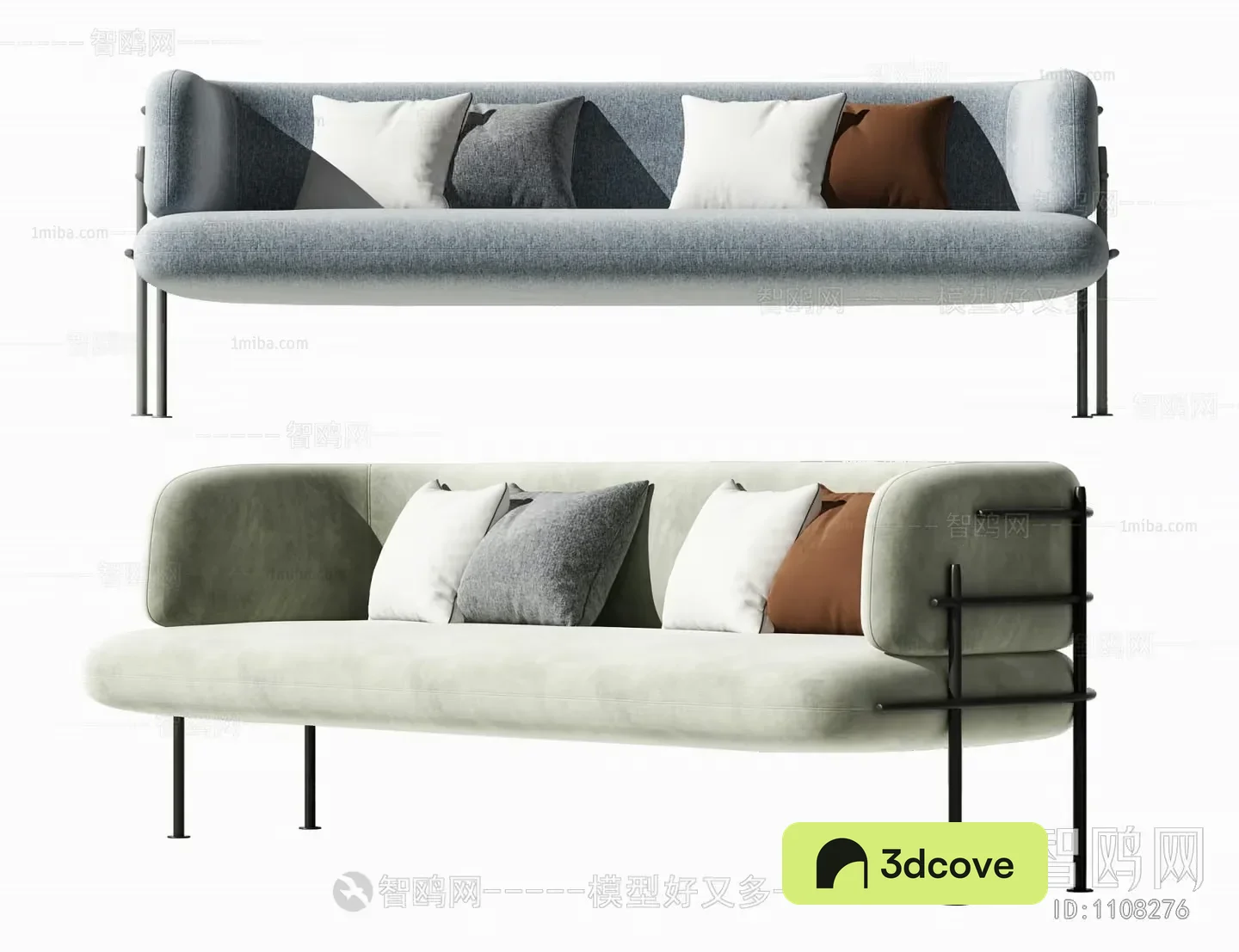 Modern Couches With Pillows