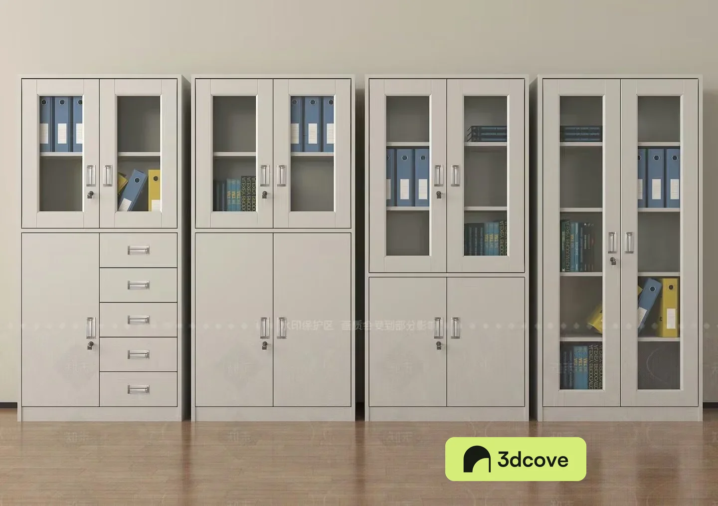 White Metal Office Furniture