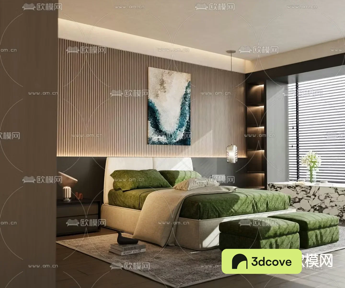 Italian double bed
