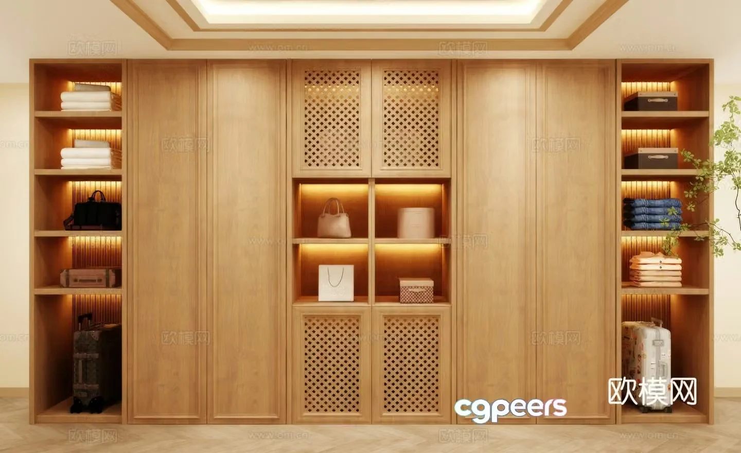 Wardrobe Design Wardrobe Wardrobe Chair Bedroom Wardrobe Hotel Wardrobe 3D Model
