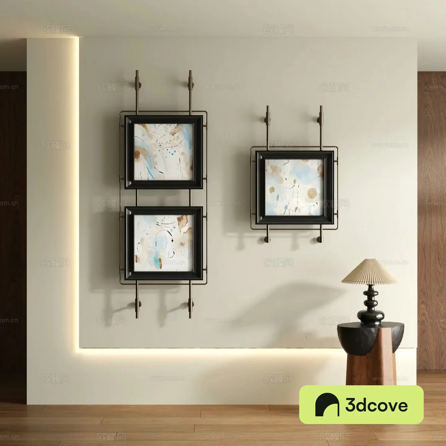 Medieval style texture painting decorative painting