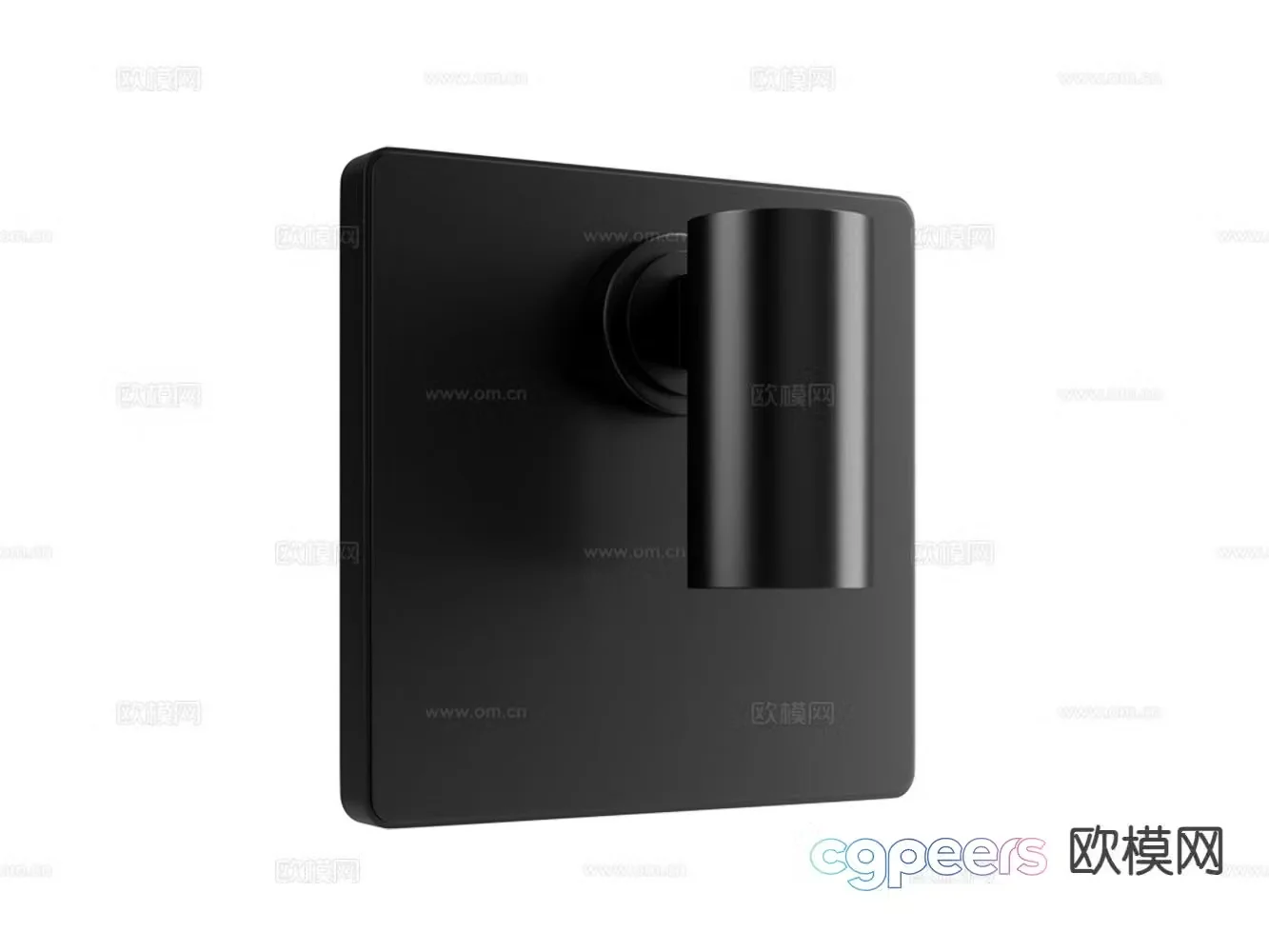 Bedside wall lamp simple wall lamp 3d model