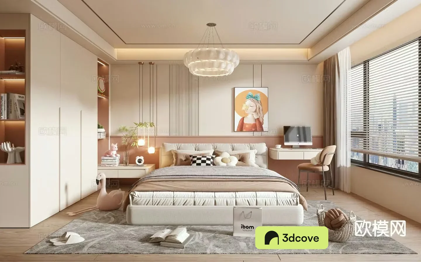 Cream style bedroom children’s room