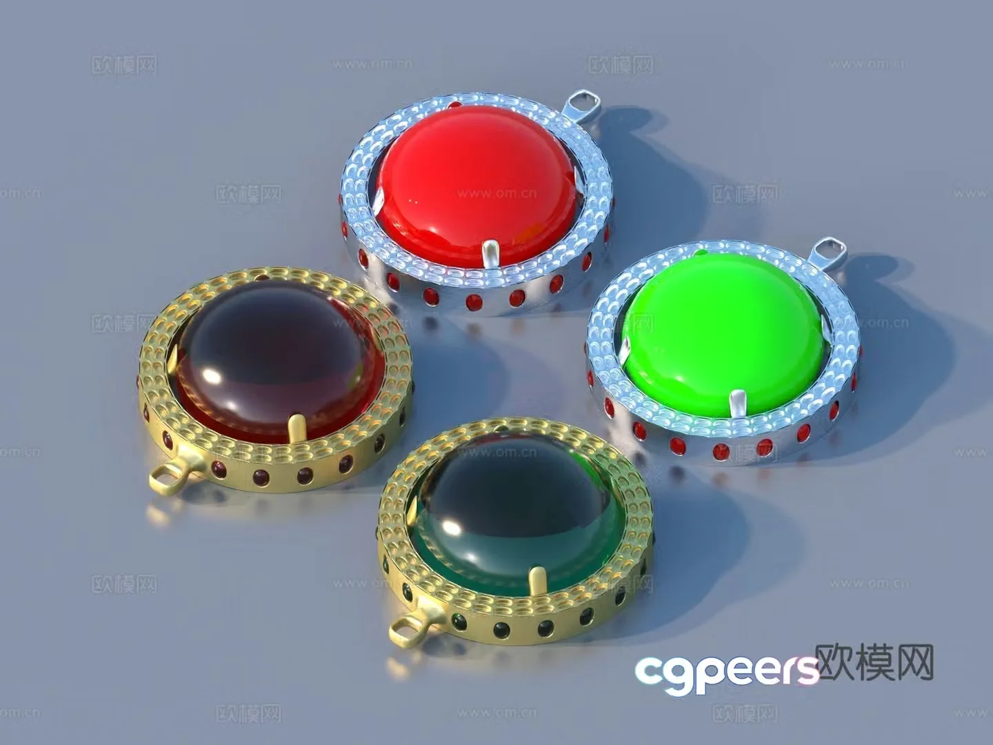 Jewelry Jade 3D Model