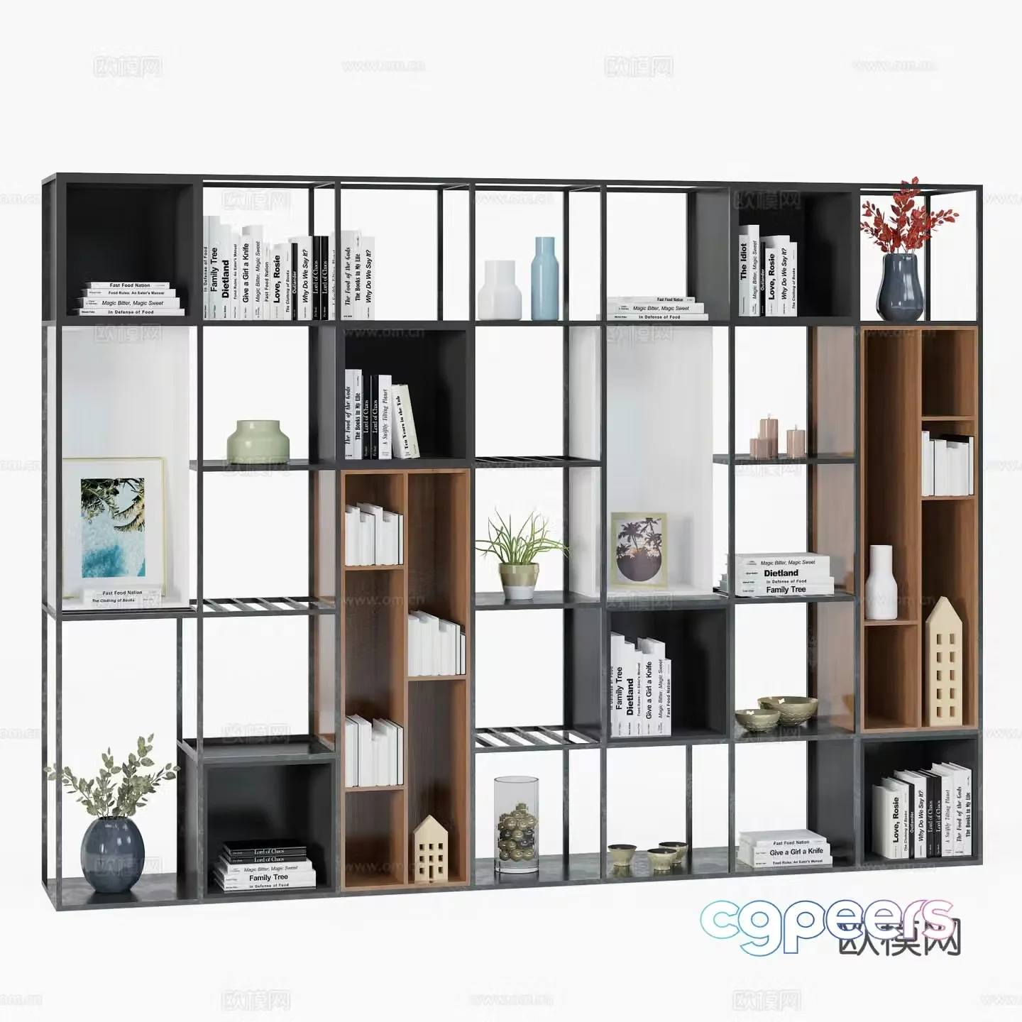 Decorative cabinet cabinet cabinet 3d model