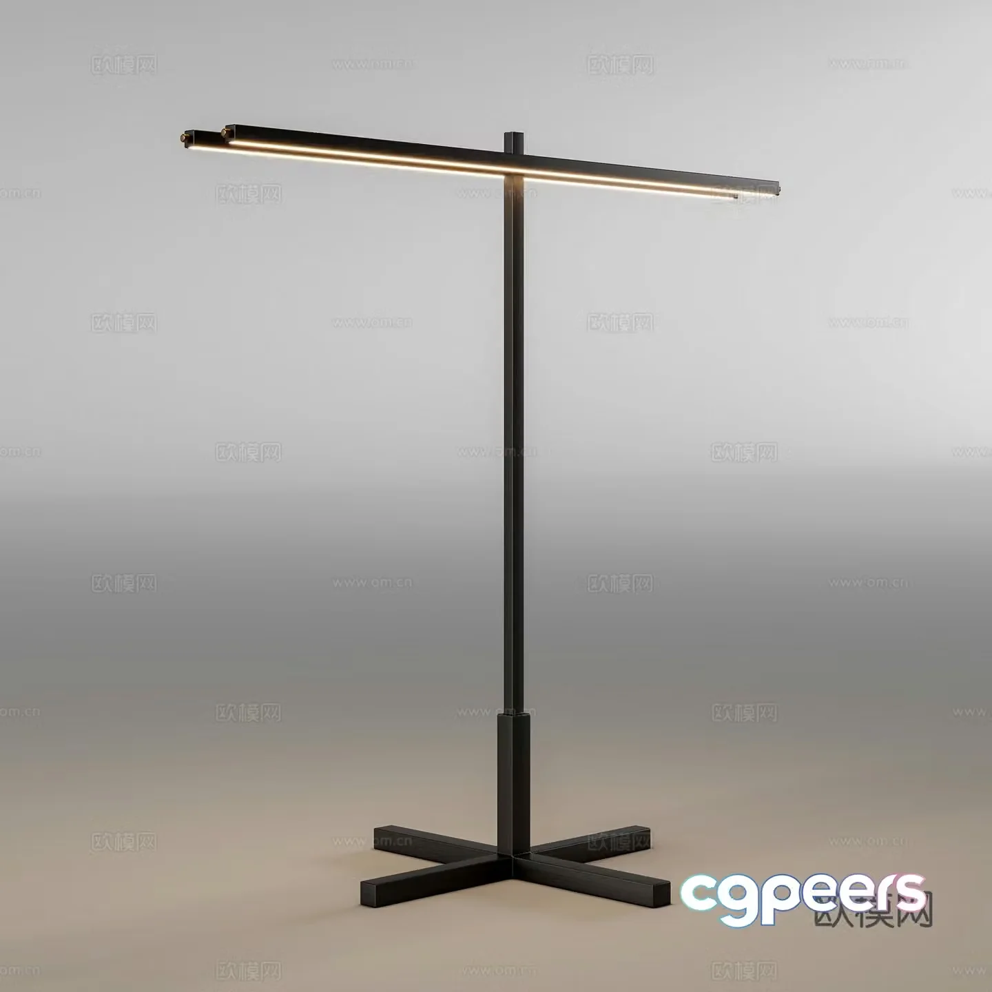 Modern floor lamp 3d model