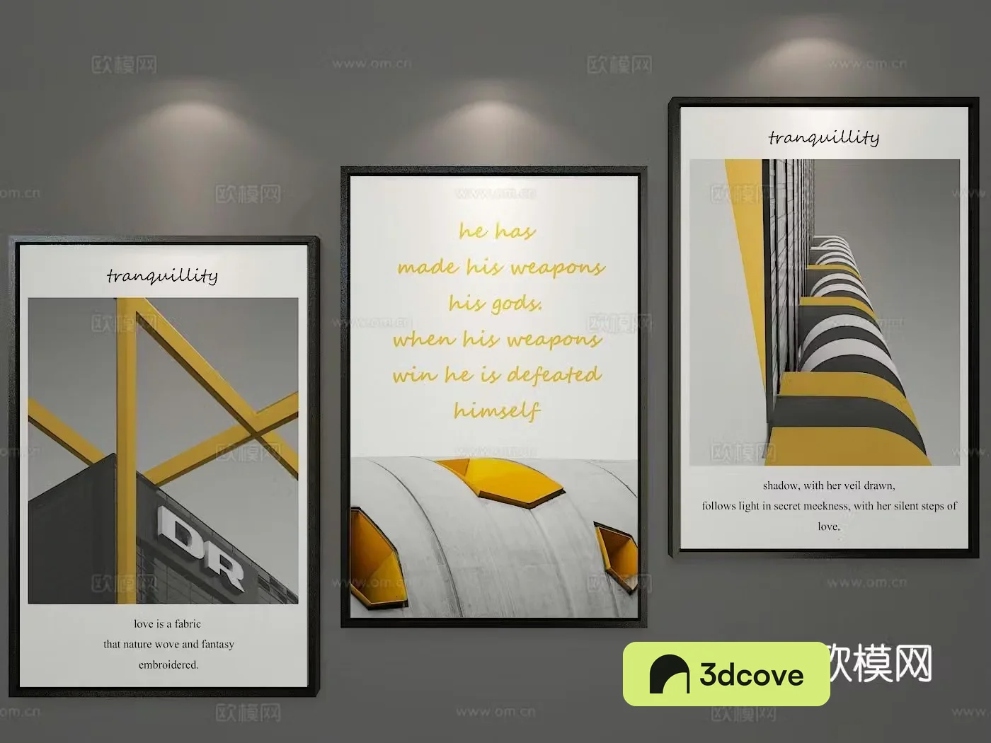 Modern art painting decorative painting
