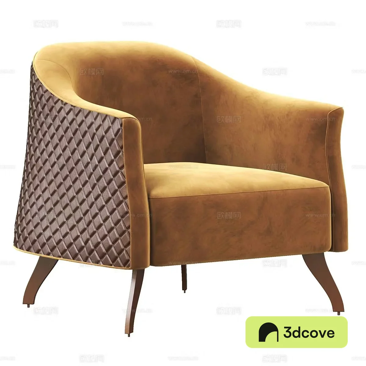 Single sofa armrest sofa