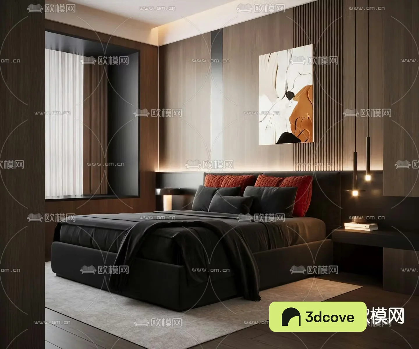 Italian double bed