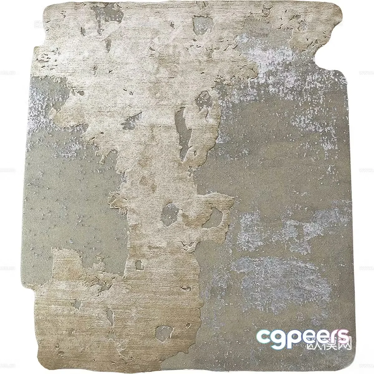 Square carpet 3d model