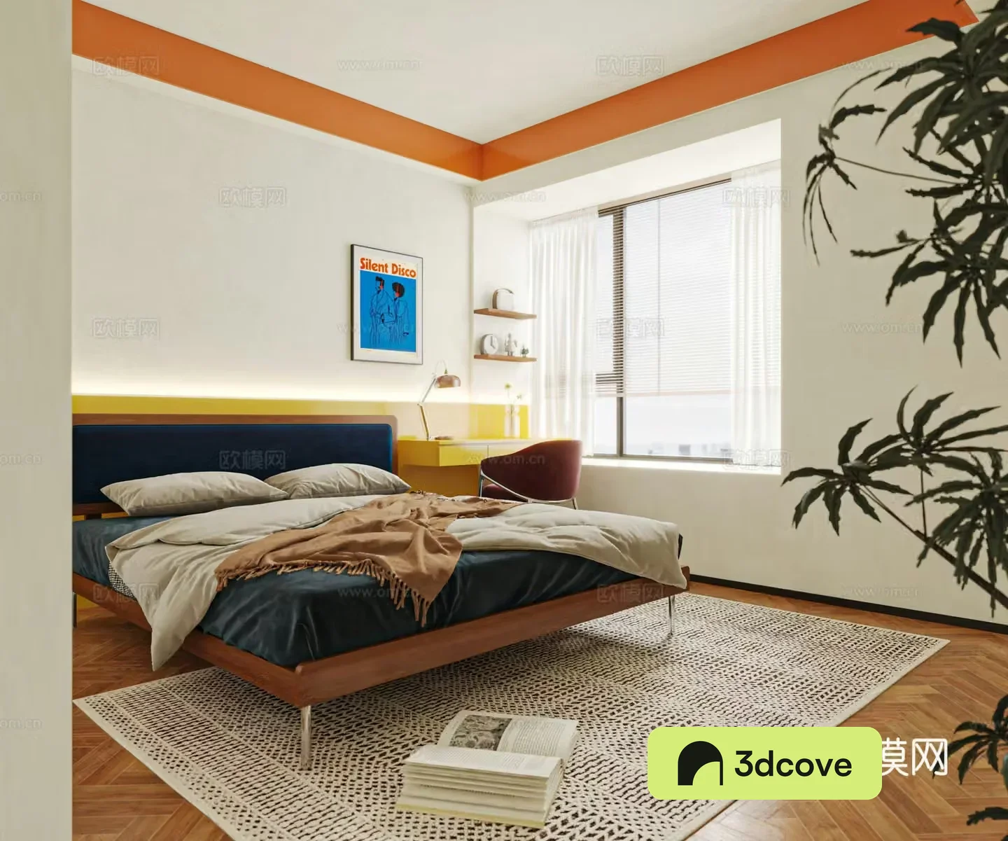 Modern Bauhaus Living Room Dopamine Living Room