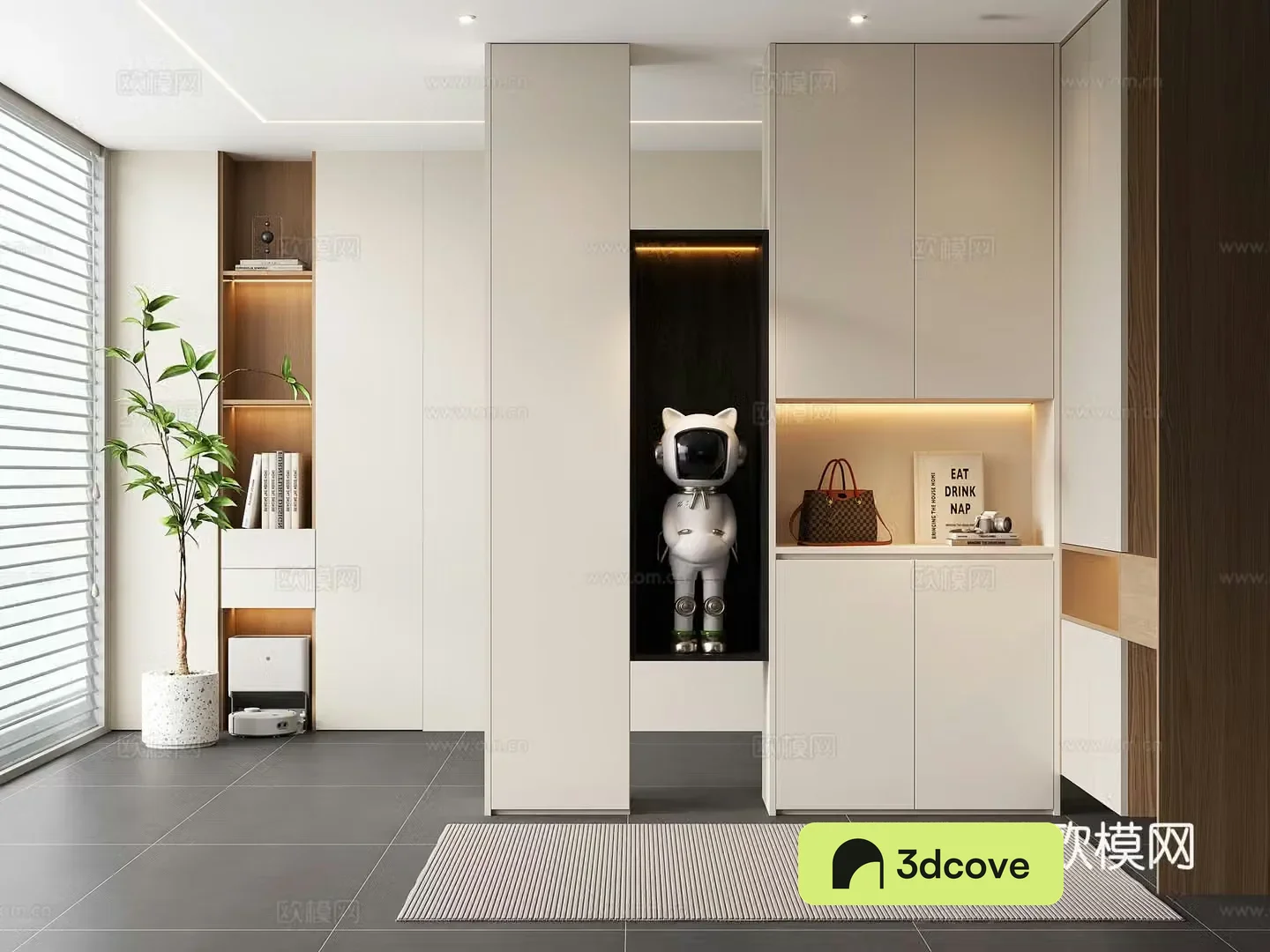 Modern porch cabinet shoe cabinet partition cabinet corner cabinet decorative cabinet shoe cabinet storage cabinet