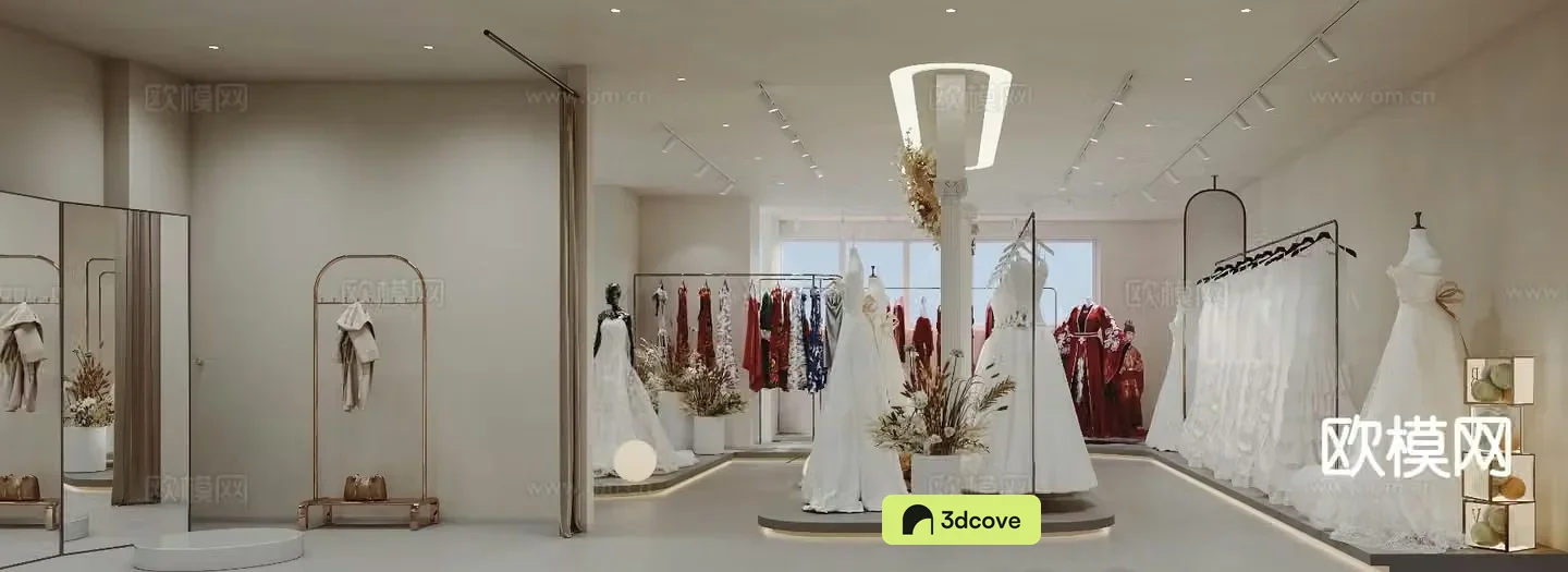 Modern wedding shop