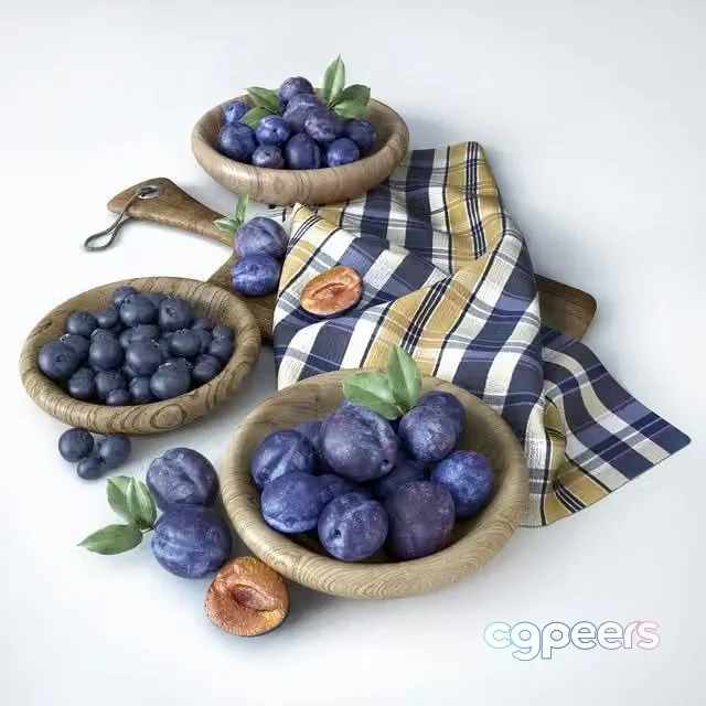 3ds Max Free – Ripe plum