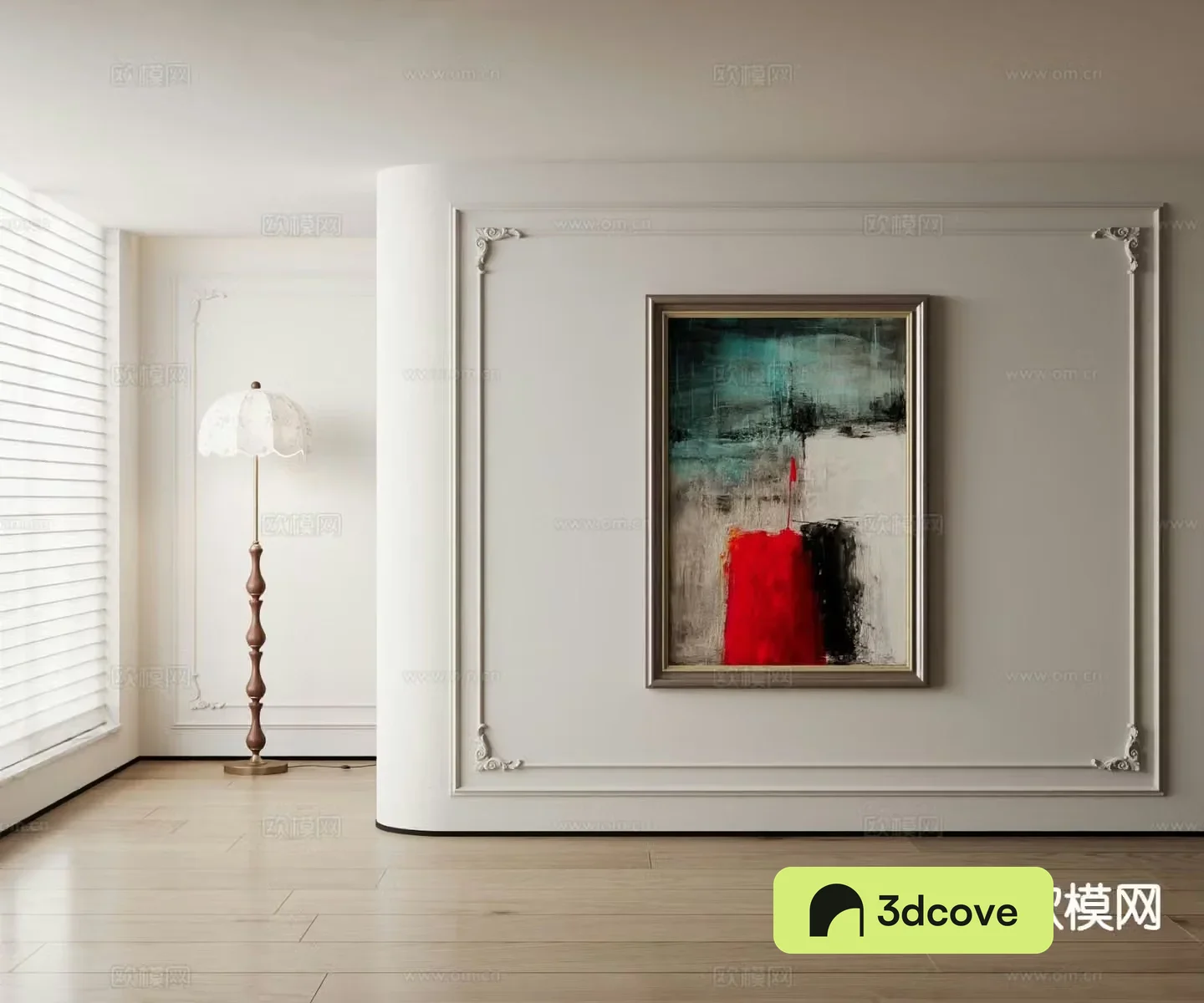American decorative painting abstract oil painting